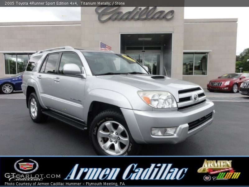 Titanium Metallic / Stone 2005 Toyota 4Runner Sport Edition 4x4