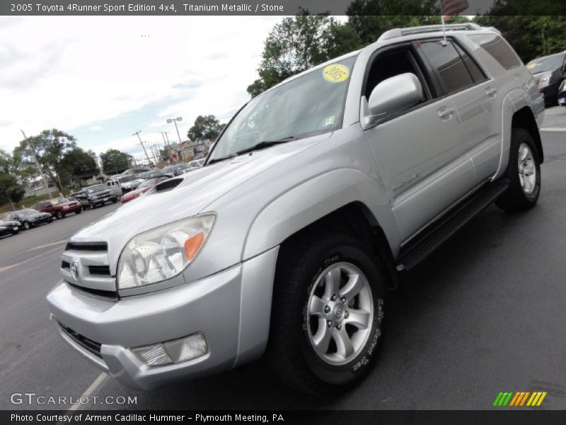Titanium Metallic / Stone 2005 Toyota 4Runner Sport Edition 4x4