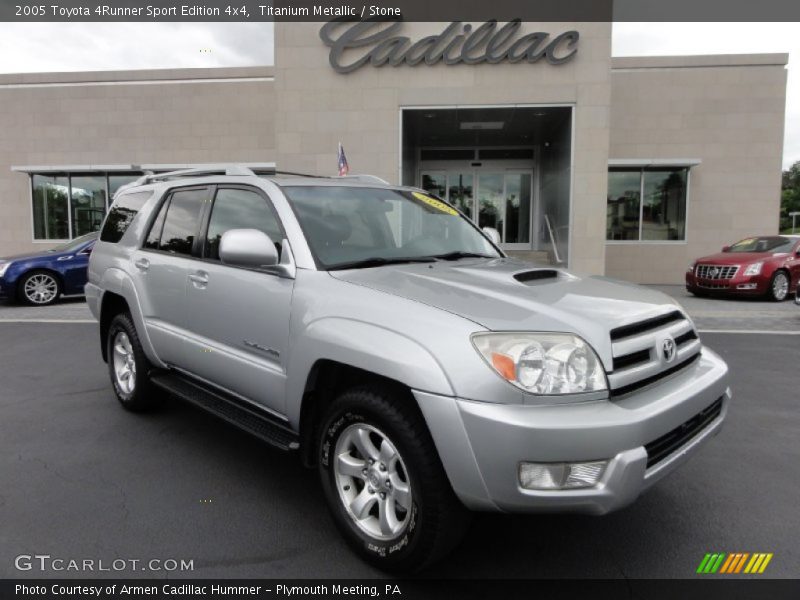 Titanium Metallic / Stone 2005 Toyota 4Runner Sport Edition 4x4