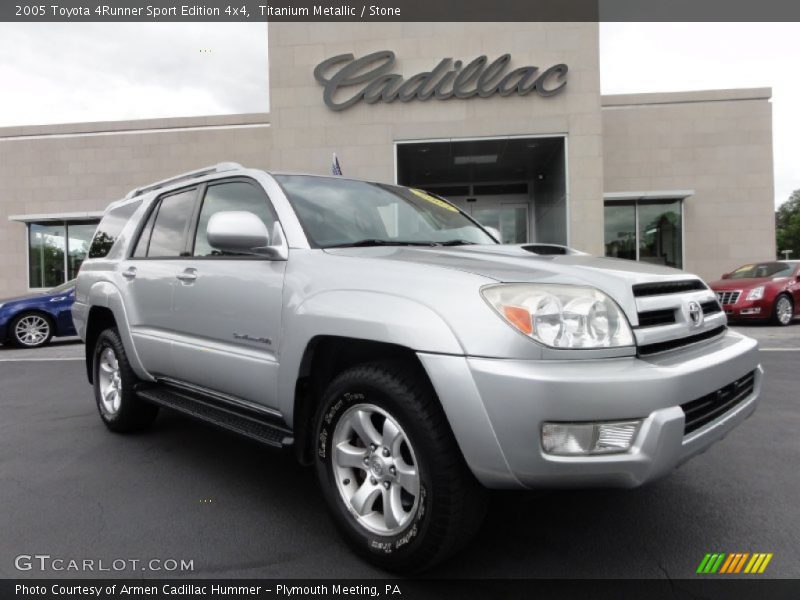 Titanium Metallic / Stone 2005 Toyota 4Runner Sport Edition 4x4