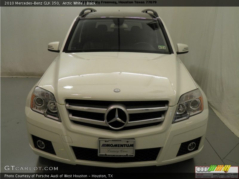 Arctic White / Black 2010 Mercedes-Benz GLK 350