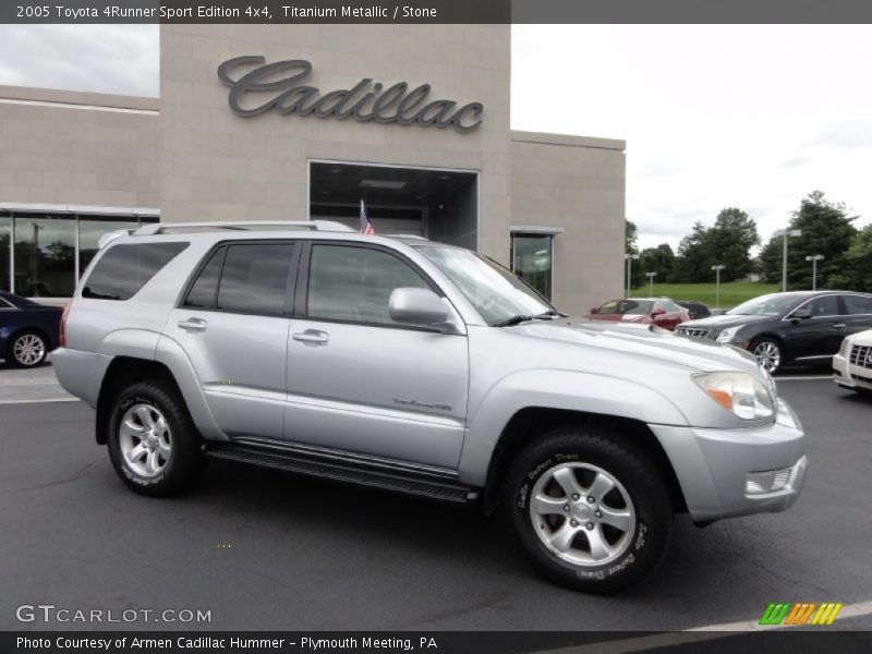Titanium Metallic / Stone 2005 Toyota 4Runner Sport Edition 4x4