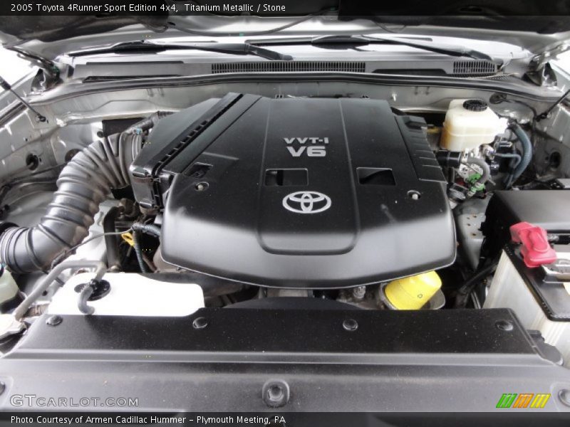 Titanium Metallic / Stone 2005 Toyota 4Runner Sport Edition 4x4