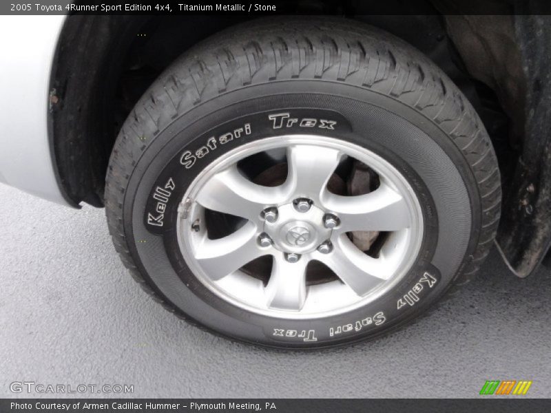 Titanium Metallic / Stone 2005 Toyota 4Runner Sport Edition 4x4