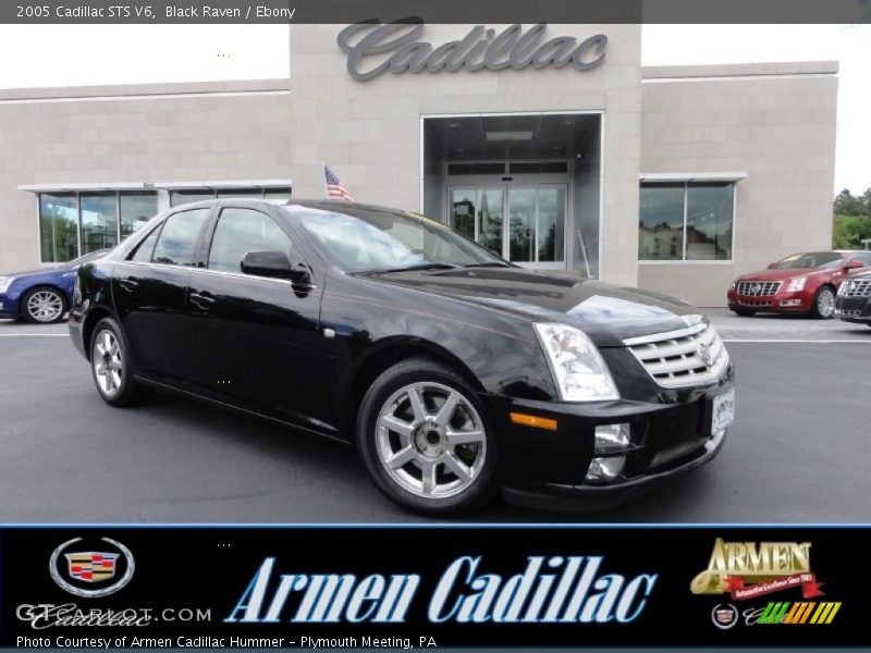 Black Raven / Ebony 2005 Cadillac STS V6