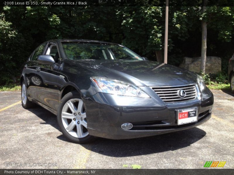 Smoky Granite Mica / Black 2008 Lexus ES 350