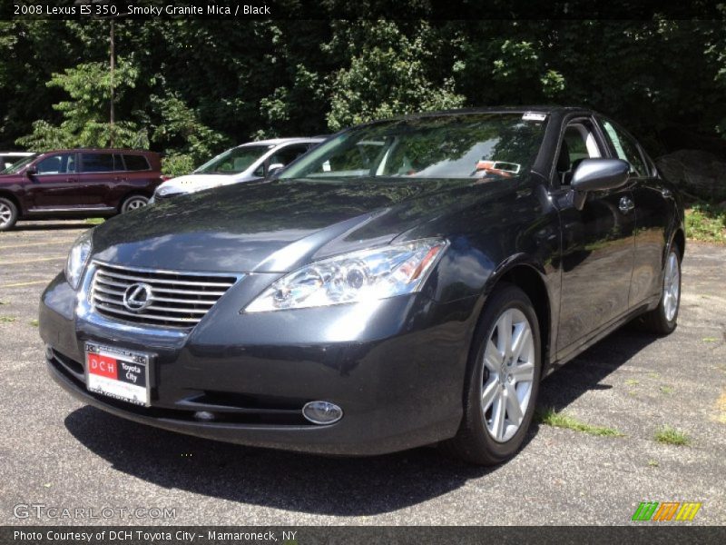 Smoky Granite Mica / Black 2008 Lexus ES 350