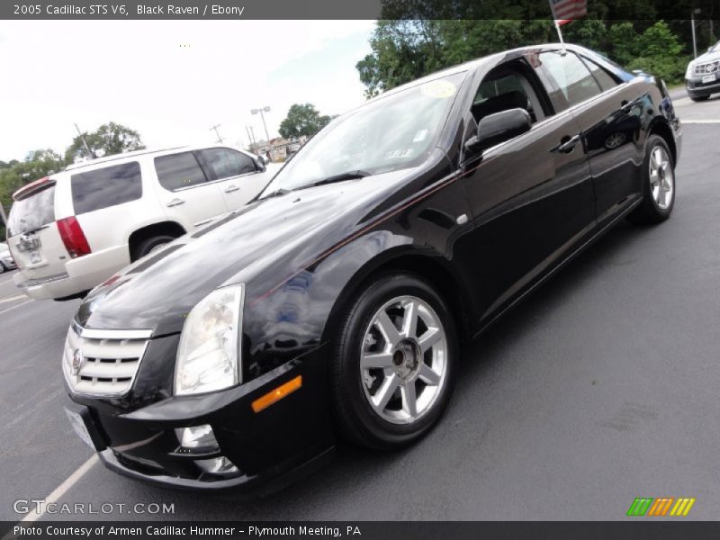 Black Raven / Ebony 2005 Cadillac STS V6