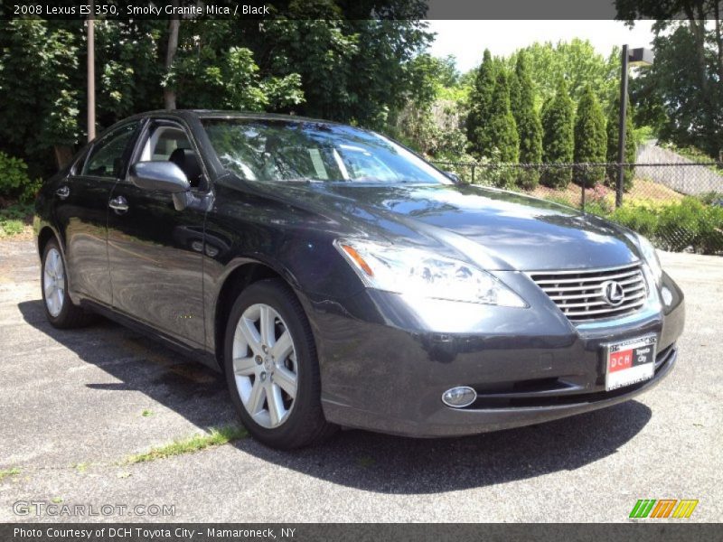 Smoky Granite Mica / Black 2008 Lexus ES 350
