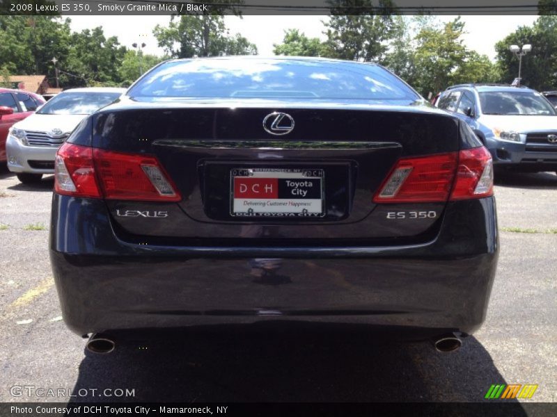 Smoky Granite Mica / Black 2008 Lexus ES 350