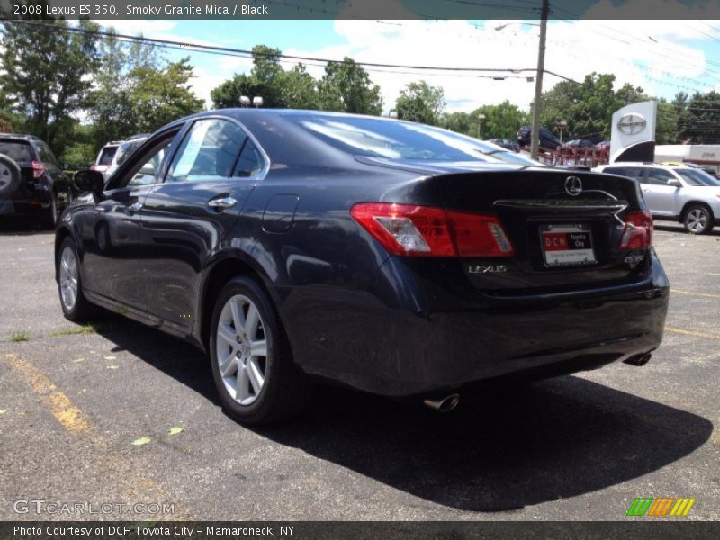 Smoky Granite Mica / Black 2008 Lexus ES 350