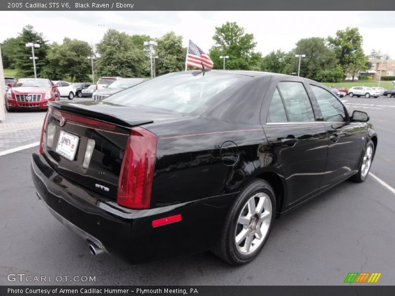 Black Raven / Ebony 2005 Cadillac STS V6