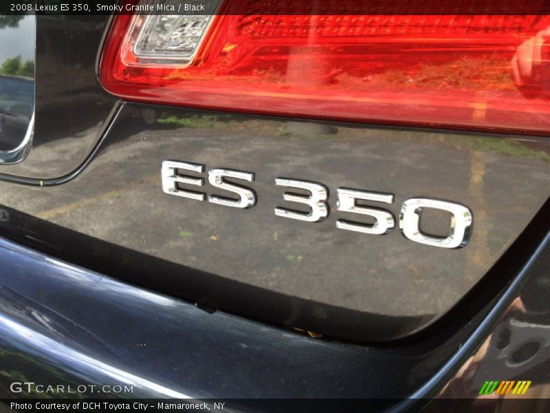 Smoky Granite Mica / Black 2008 Lexus ES 350