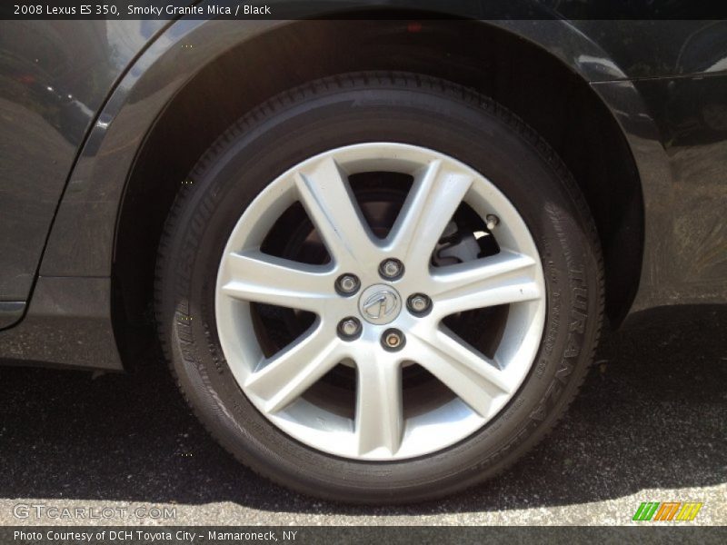 Smoky Granite Mica / Black 2008 Lexus ES 350