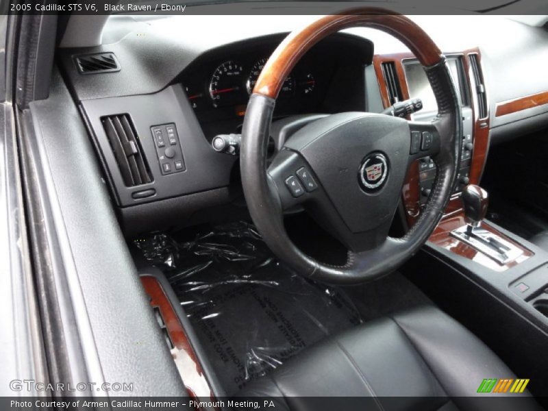 Black Raven / Ebony 2005 Cadillac STS V6