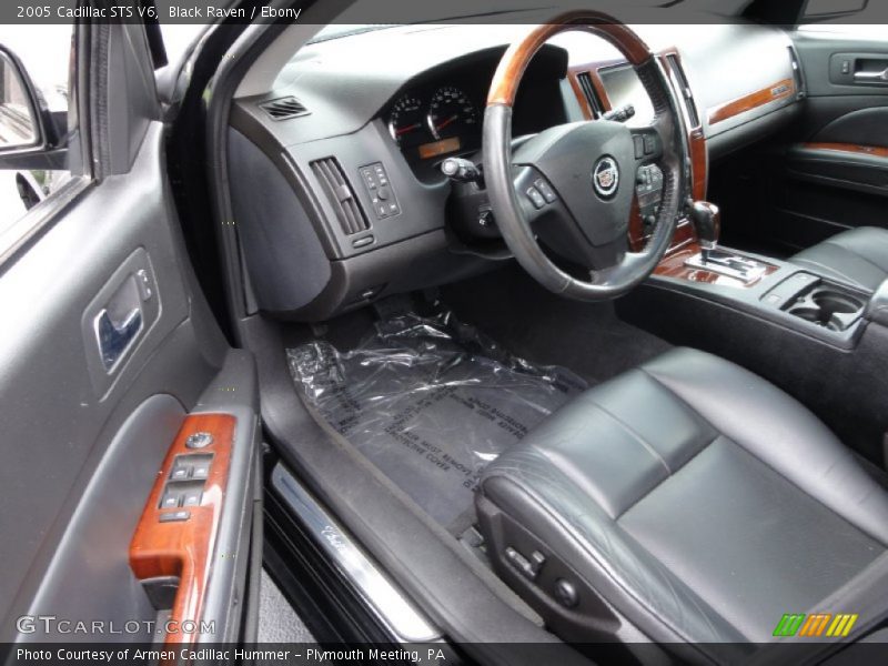 Black Raven / Ebony 2005 Cadillac STS V6