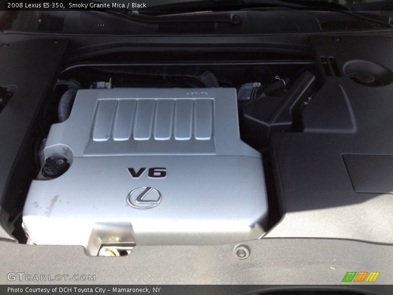 Smoky Granite Mica / Black 2008 Lexus ES 350