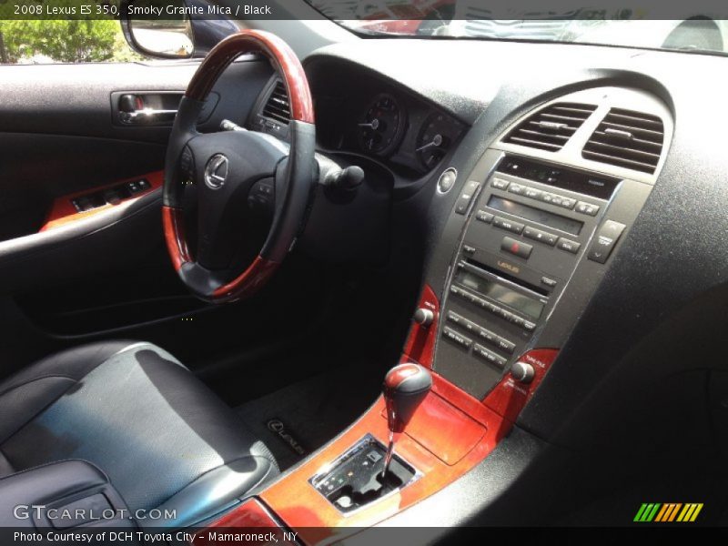 Smoky Granite Mica / Black 2008 Lexus ES 350