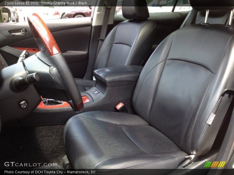 Smoky Granite Mica / Black 2008 Lexus ES 350