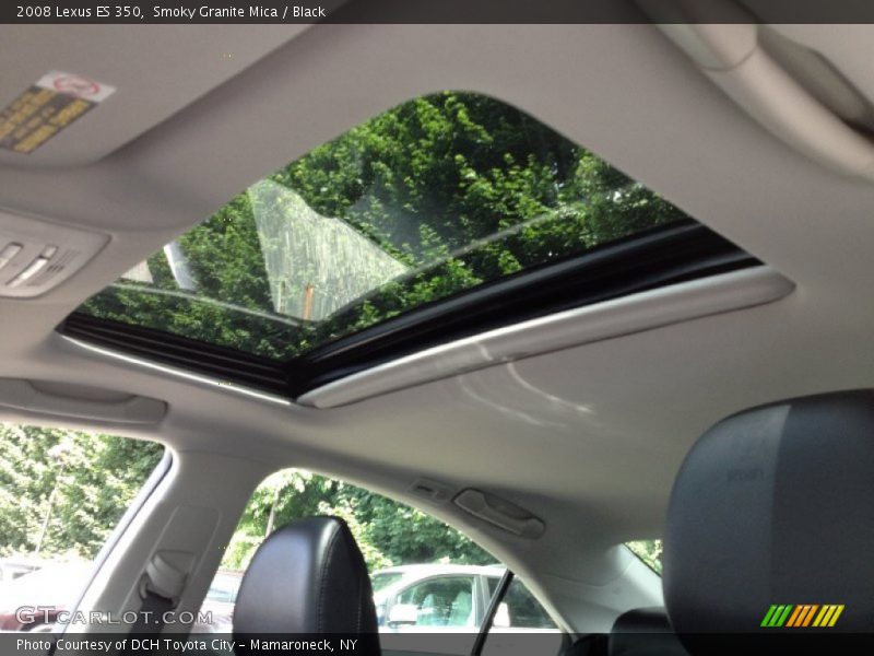 Smoky Granite Mica / Black 2008 Lexus ES 350