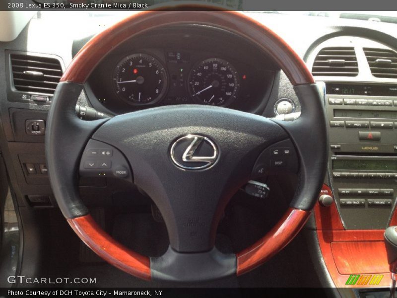Smoky Granite Mica / Black 2008 Lexus ES 350