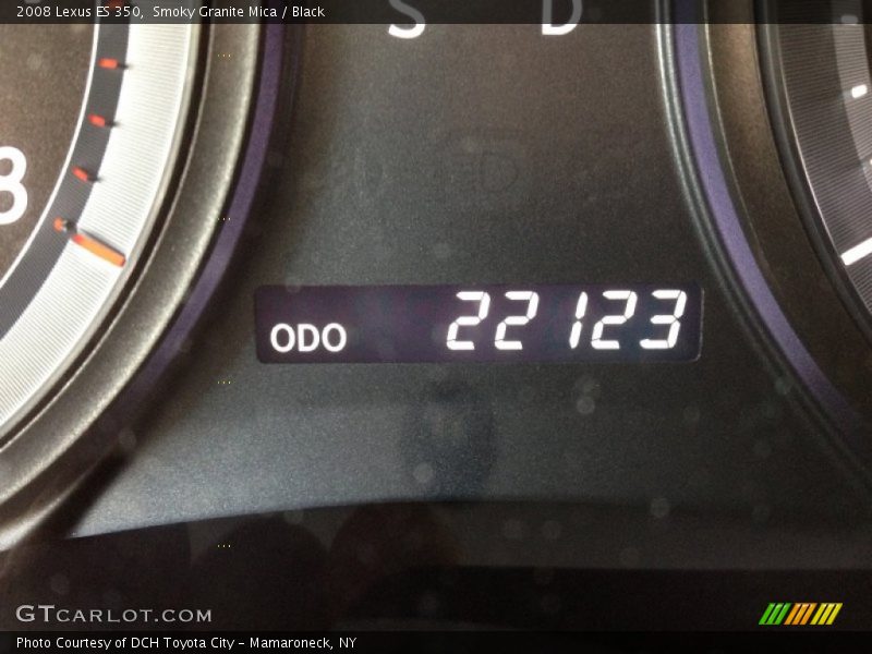 Smoky Granite Mica / Black 2008 Lexus ES 350