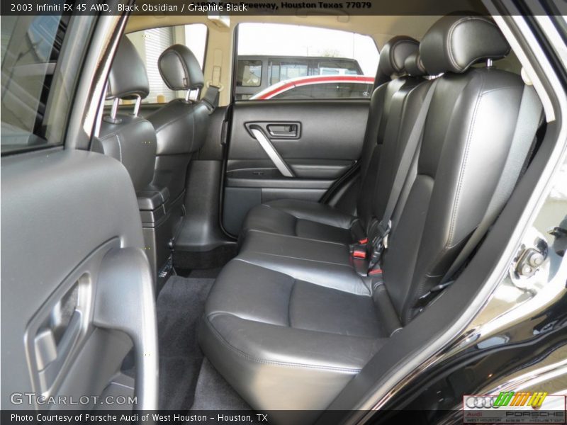 Black Obsidian / Graphite Black 2003 Infiniti FX 45 AWD