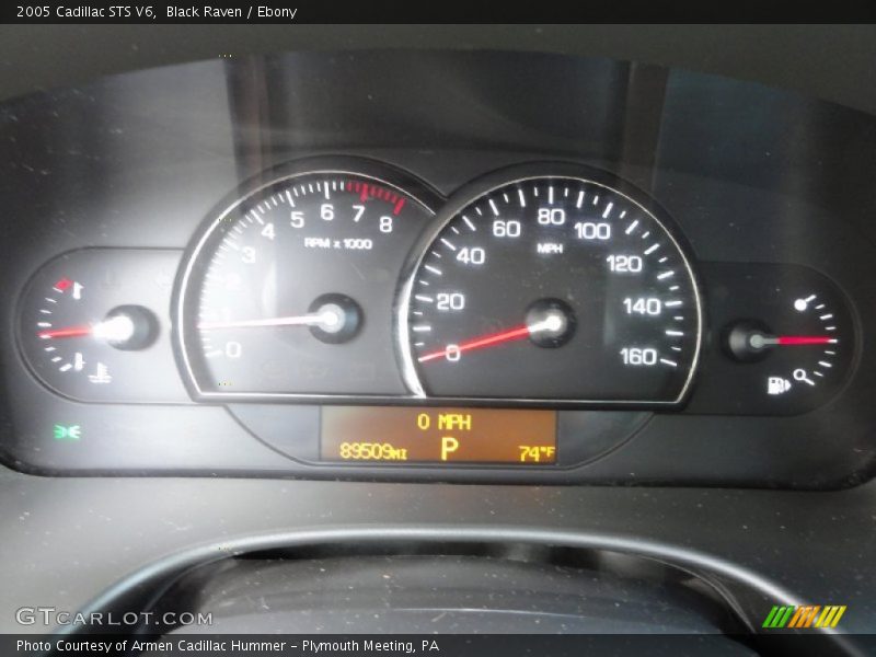 Black Raven / Ebony 2005 Cadillac STS V6