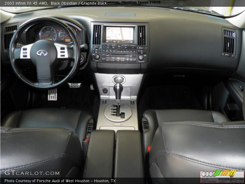 Black Obsidian / Graphite Black 2003 Infiniti FX 45 AWD