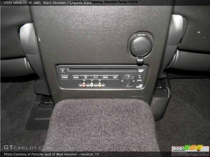 Black Obsidian / Graphite Black 2003 Infiniti FX 45 AWD