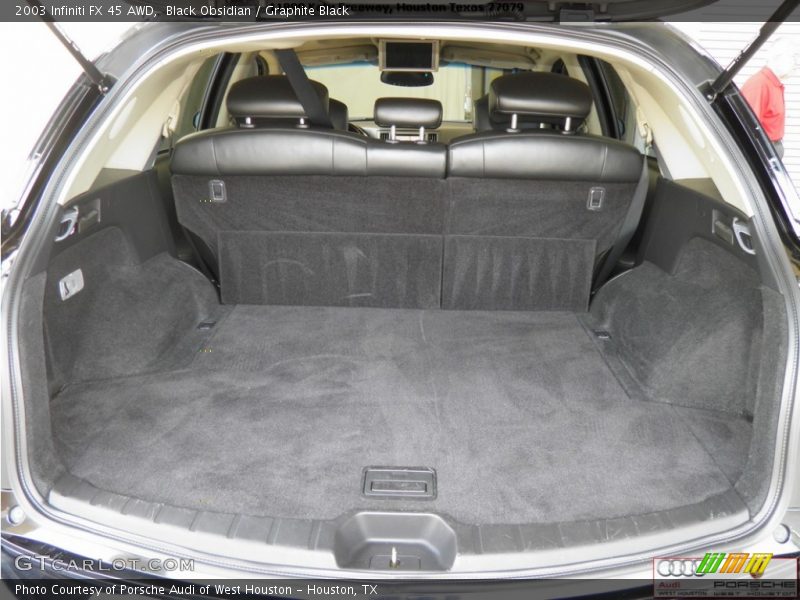 Black Obsidian / Graphite Black 2003 Infiniti FX 45 AWD