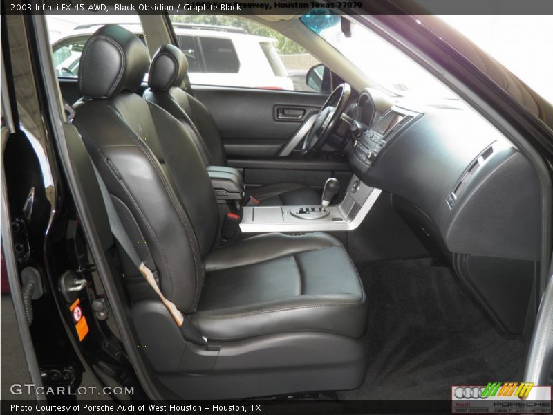Black Obsidian / Graphite Black 2003 Infiniti FX 45 AWD