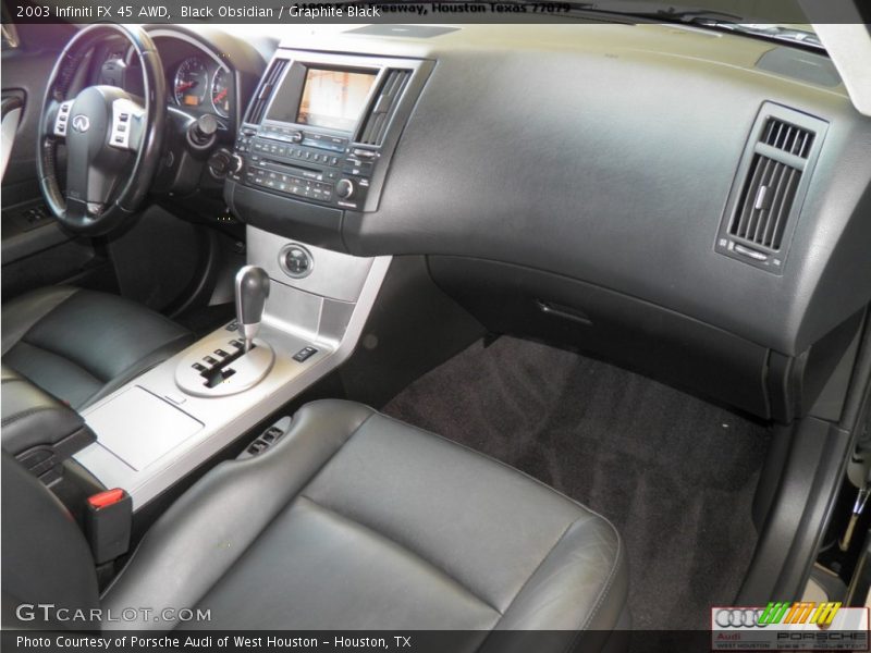 Black Obsidian / Graphite Black 2003 Infiniti FX 45 AWD
