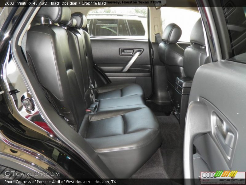 Black Obsidian / Graphite Black 2003 Infiniti FX 45 AWD