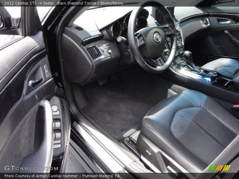  2012 CTS -V Sedan Ebony/Ebony Interior