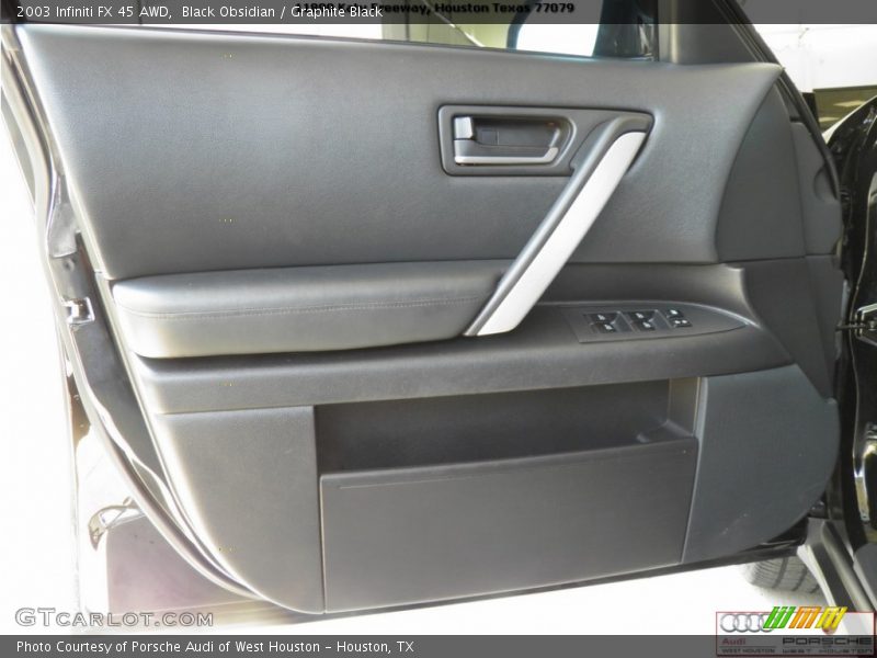 Black Obsidian / Graphite Black 2003 Infiniti FX 45 AWD