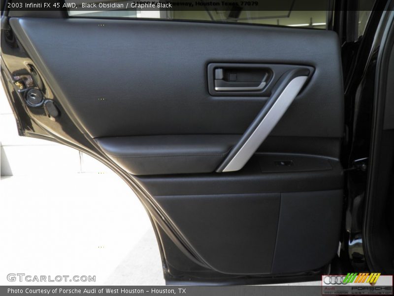 Black Obsidian / Graphite Black 2003 Infiniti FX 45 AWD