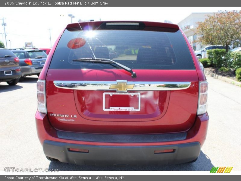 Salsa Red Metallic / Light Gray 2006 Chevrolet Equinox LS