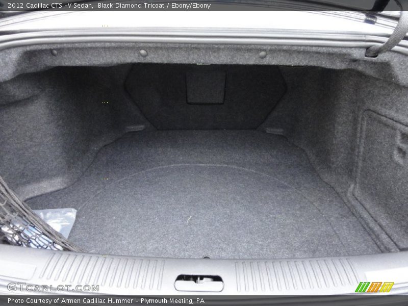  2012 CTS -V Sedan Trunk