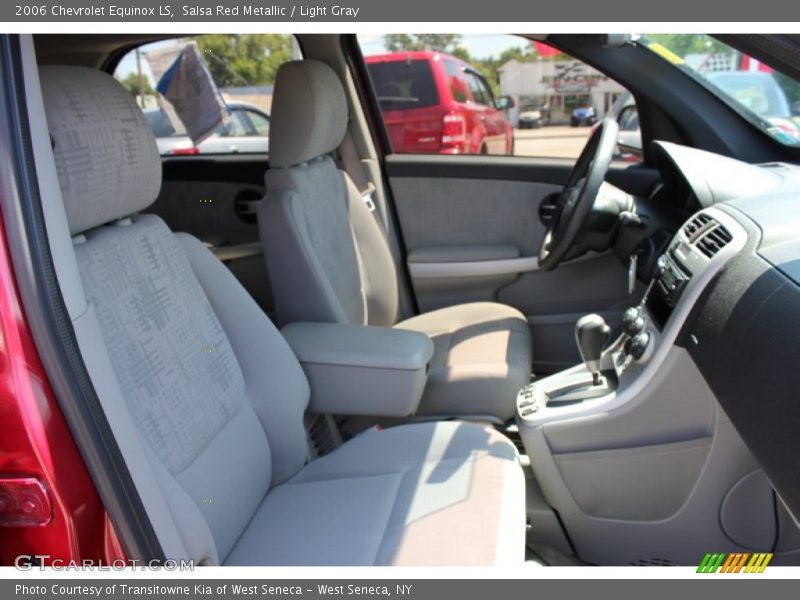 Salsa Red Metallic / Light Gray 2006 Chevrolet Equinox LS