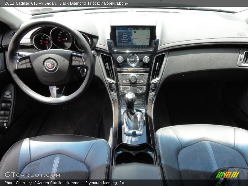 Dashboard of 2012 CTS -V Sedan