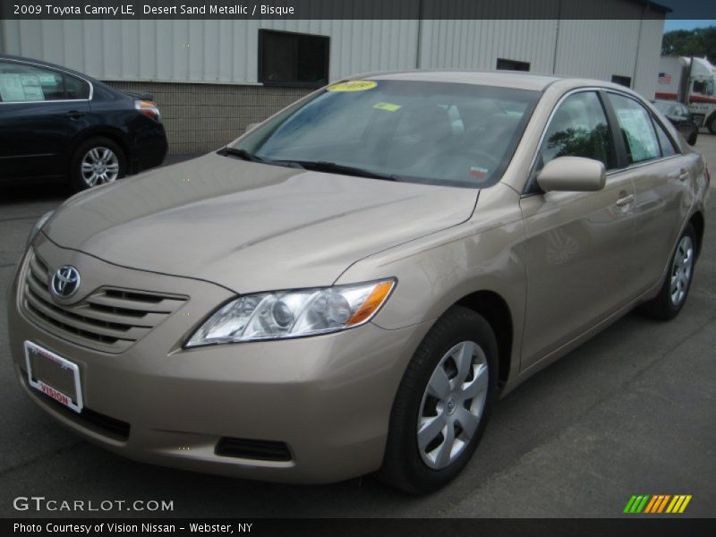 Desert Sand Metallic / Bisque 2009 Toyota Camry LE