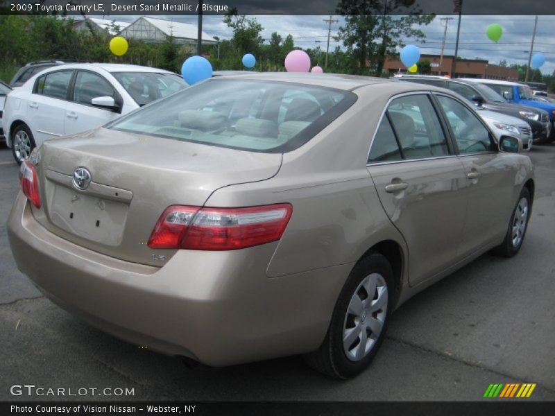 Desert Sand Metallic / Bisque 2009 Toyota Camry LE