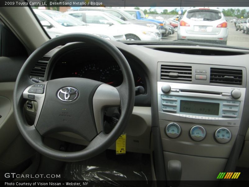 Desert Sand Metallic / Bisque 2009 Toyota Camry LE