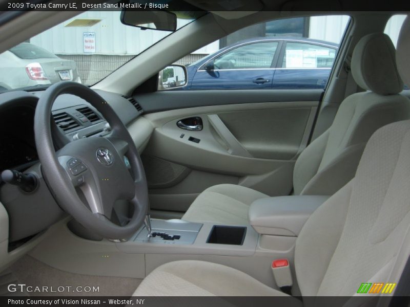 Desert Sand Metallic / Bisque 2009 Toyota Camry LE