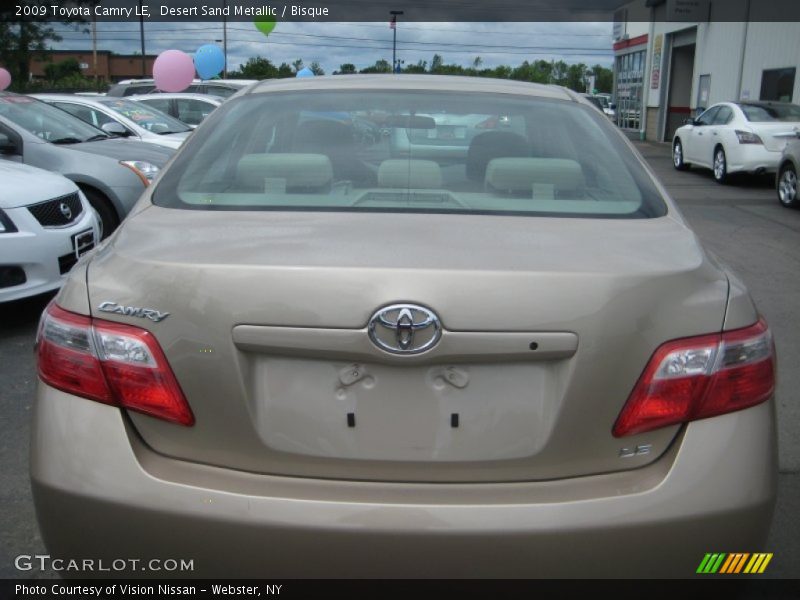 Desert Sand Metallic / Bisque 2009 Toyota Camry LE