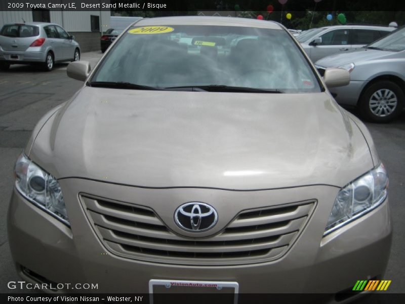 Desert Sand Metallic / Bisque 2009 Toyota Camry LE