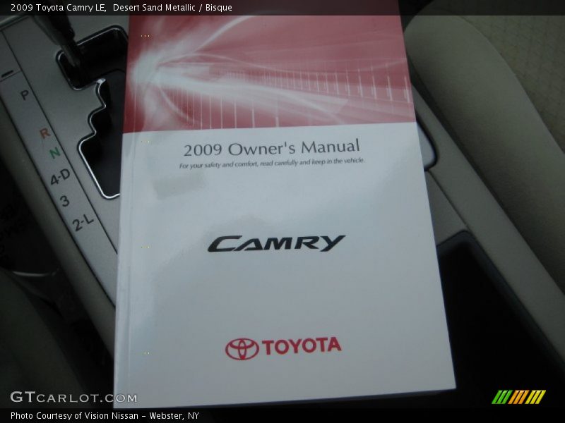 Desert Sand Metallic / Bisque 2009 Toyota Camry LE