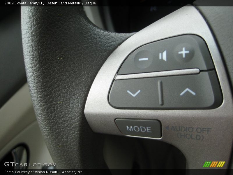 Desert Sand Metallic / Bisque 2009 Toyota Camry LE