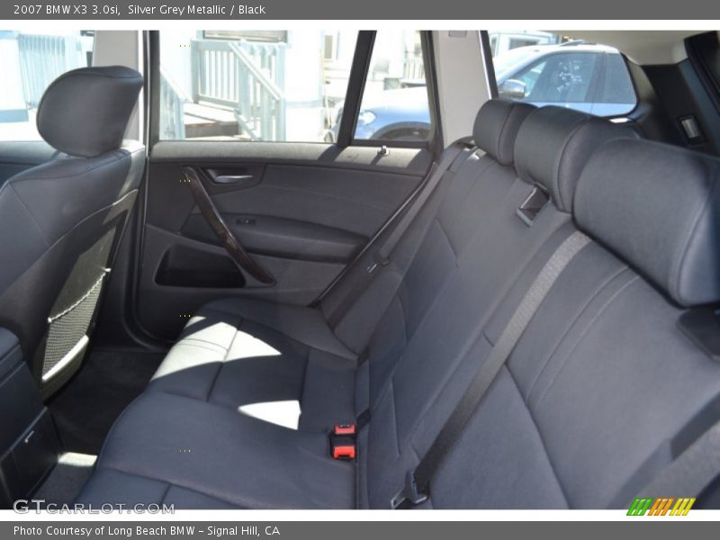 Silver Grey Metallic / Black 2007 BMW X3 3.0si
